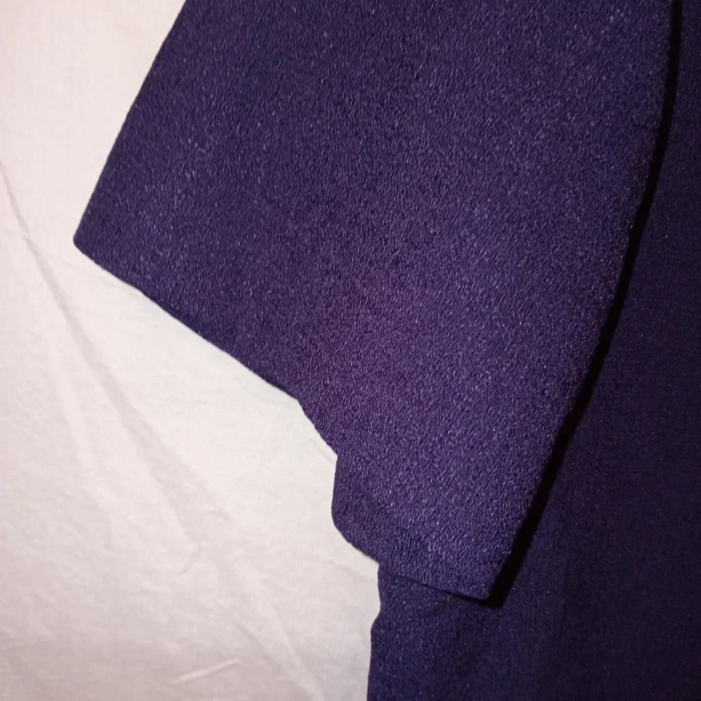 Draper's‎ & Damon's Skirt Set Size 14 Purple 3 Piece Longsleeve Shortsleeve F2